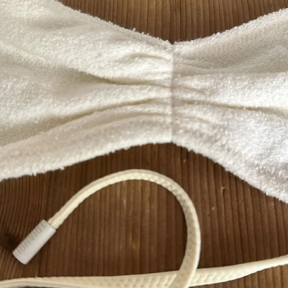 TRIANGL TOP ONLY GRETA - COCONUT NO BAG NEW WITH TAGS